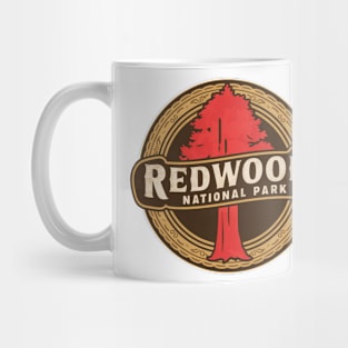 Redwood National Park Retro Mug